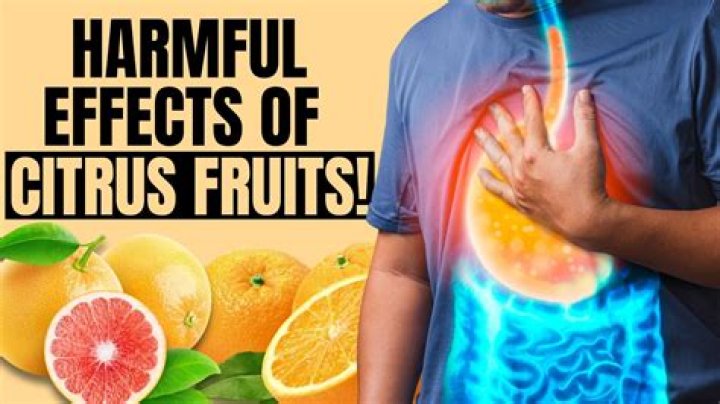 Is too much citrus bad