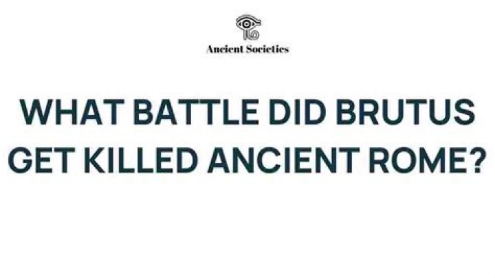 What did Brutus 1 warn